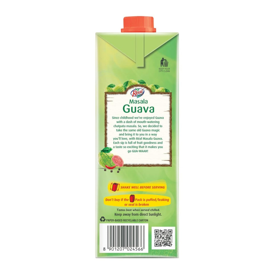 Real Chatpata Guava Tetrapak 1 ltr