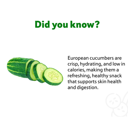 Cucumber European, 500 g