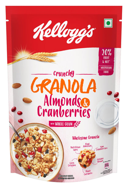 Kellogg'S Crunchy Grano Almond Cranberry 460 g