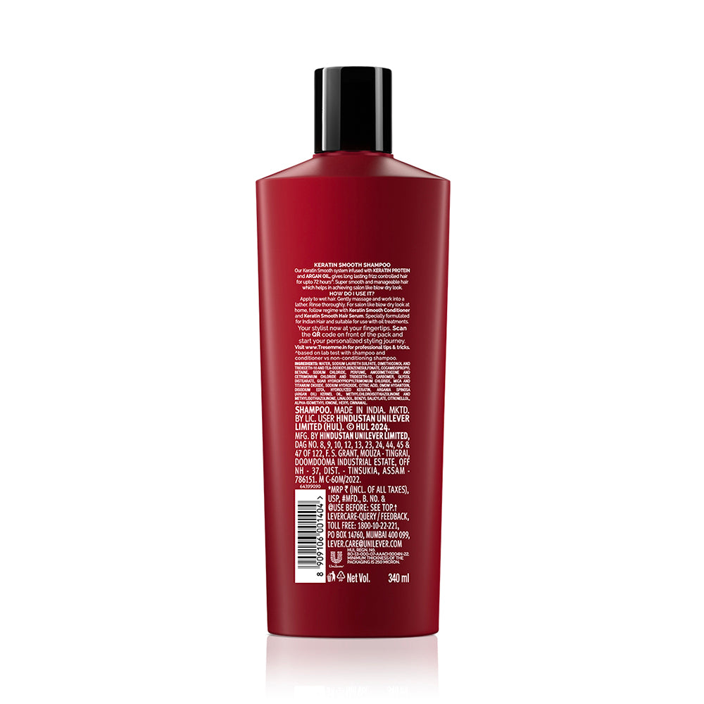 Tresemme Keratin Smooth Shampoo 340 Ml