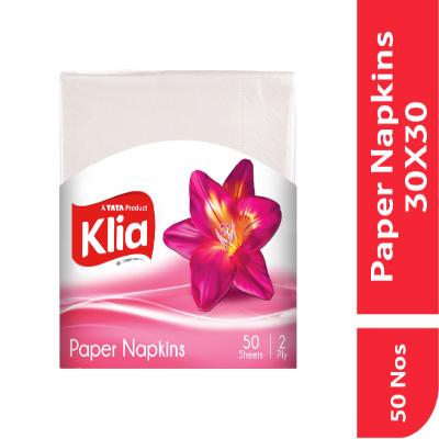 Klia Paper Napkin 2Ply 30X30 50pulls
