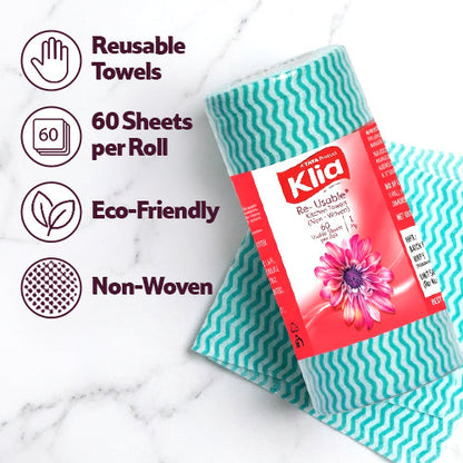 Klia Non-Woven Tissue 1 Ply, 60 Pulls