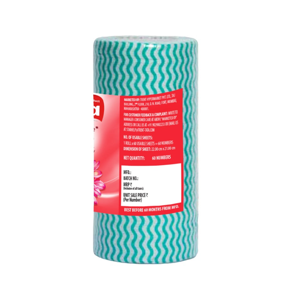 Klia Non-Woven Tissue 1 Ply, 60 Pulls