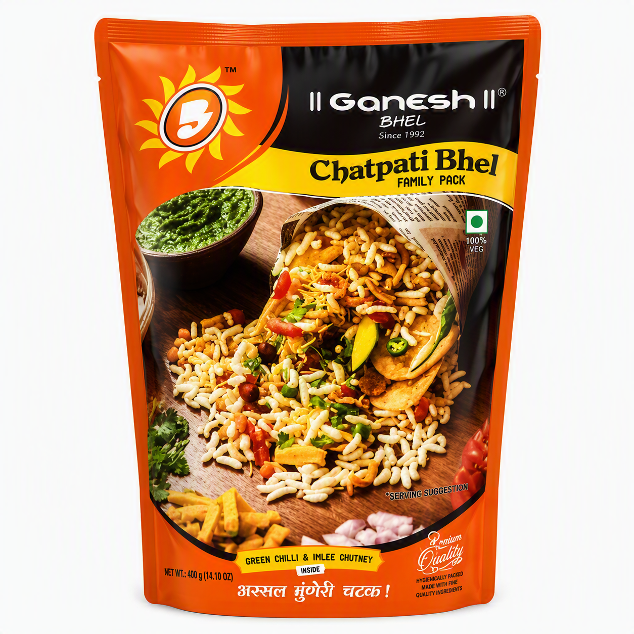 Ganesh Bhel Family Pack 250 g