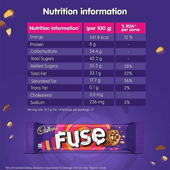 Cadbury Fuse Home Treat 108 g