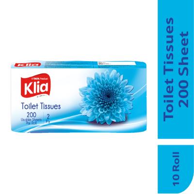 Klia Toilet Tissue 2 Ply pack of 10rolls