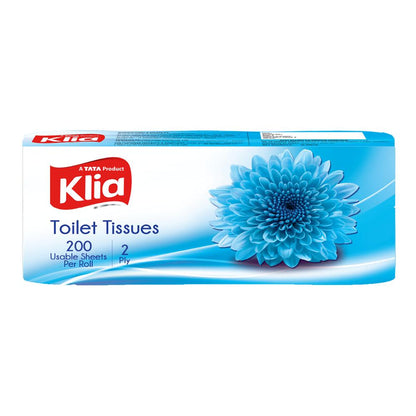 Klia Toilet Tissue 2 Ply Pack Of 10Rolls