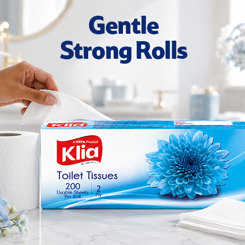 Klia Toilet Tissue 2 Ply Pack Of 10Rolls