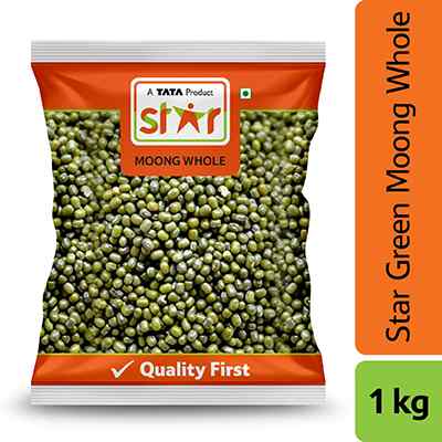 Star Green Moong Whole 1 kg