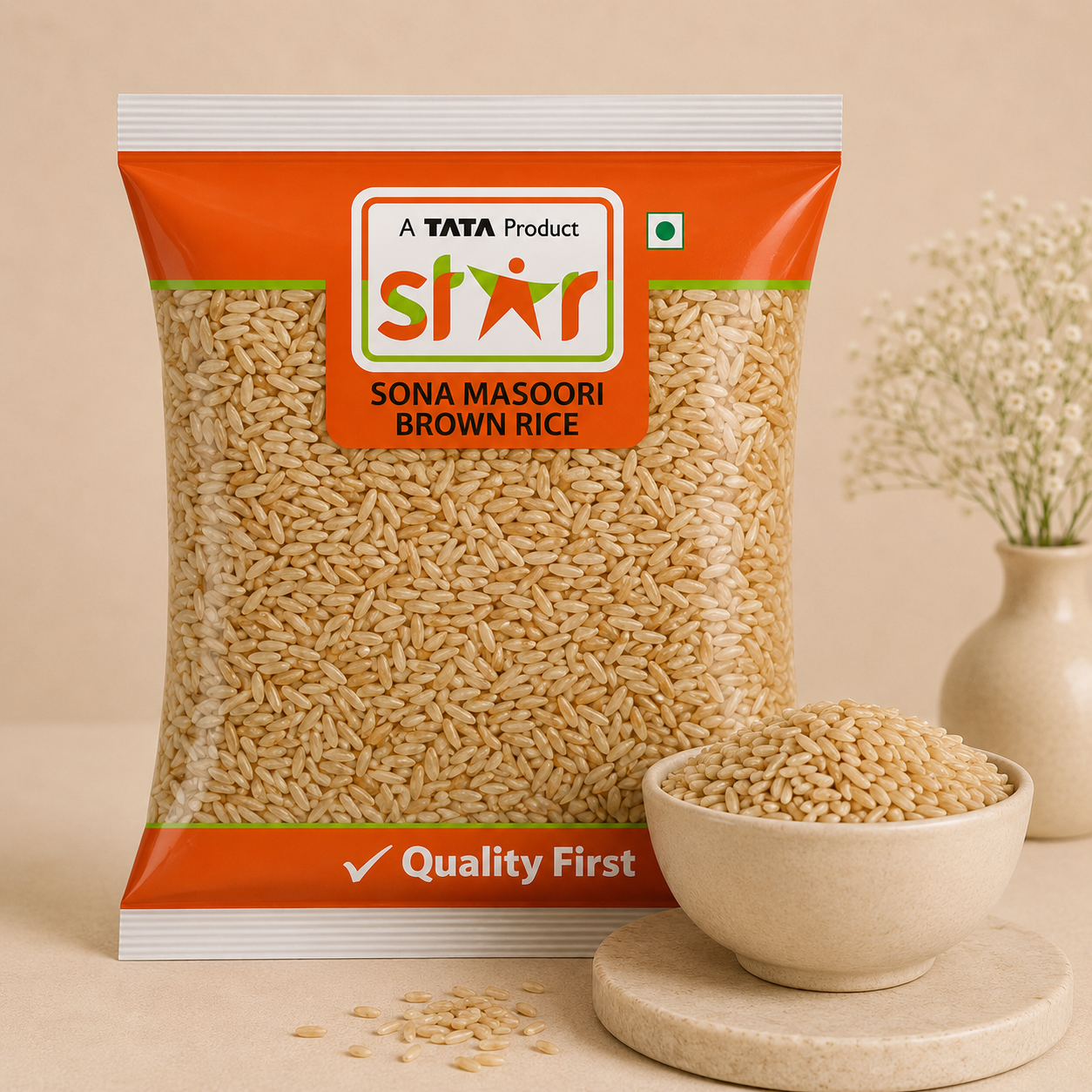 Star Sona Masoori Brown Rice 1 kg