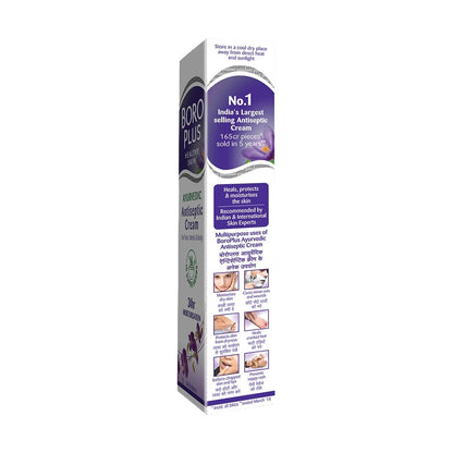 Boro Plus Ayurvedic Antiseptic Cream 24 Hr. Moisturisation 120 ml