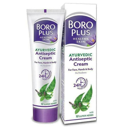 Boro Plus Ayurvedic Antiseptic Cream 24 Hr. Moisturisation 120 ml