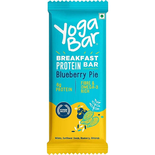 Yogabar Blueberry Pie Breakfast Bar 45 g