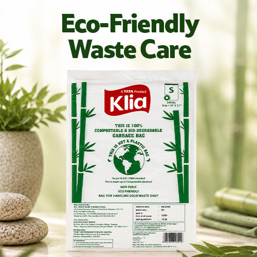 Klia Compostable Garbage Bag Small pack of 15