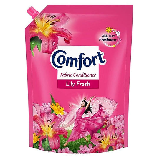 Comfort After Wash Lily Fresh Fabric Conditioner Pouch 2 ltr