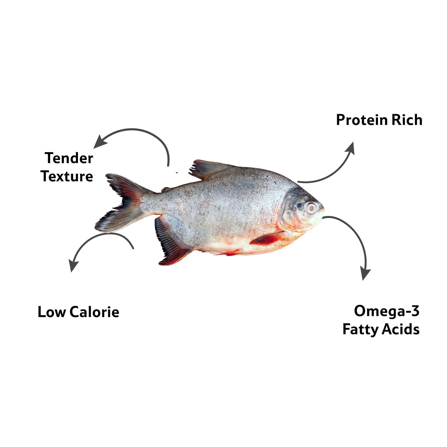 Starfresh Fresh Water Roop Chand Cleaned gross 2kg net 1.7kg