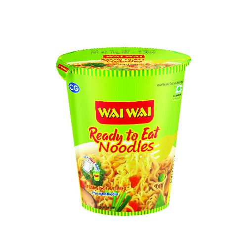 Wai Wai 123 Veg Cup Noodles 65 g