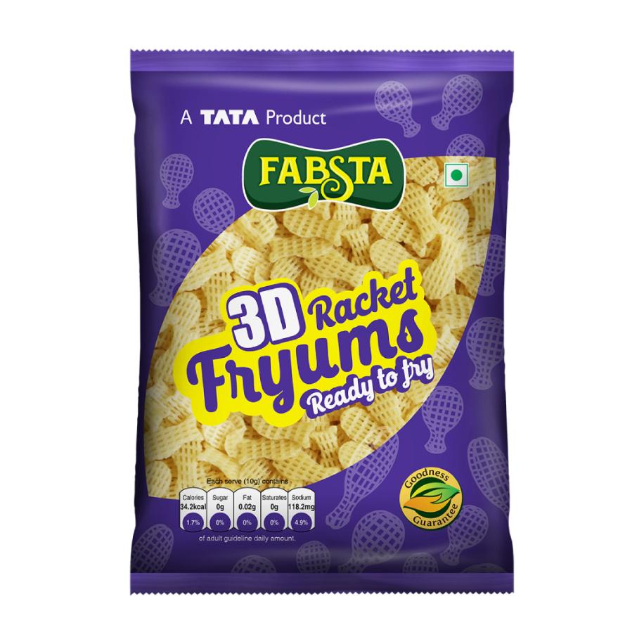 Fabsta 3D Racket Fryums 200 g
