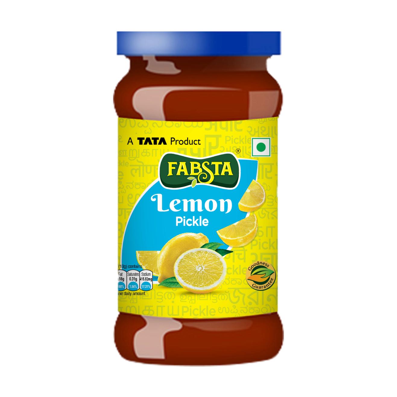 Fabsta Lemon Pickle Bottle, 300 g