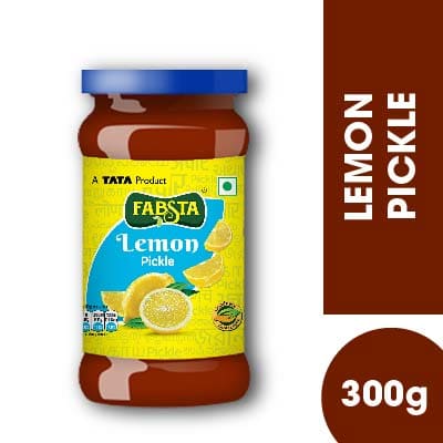Fabsta Lemon Pickle Bottle 300 gm