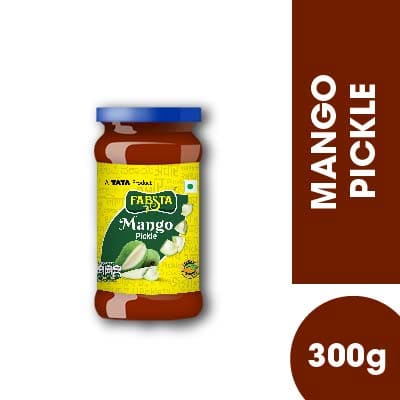 Fabsta Mango Pickle Bottle 300 gm