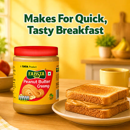 Fabsta Creamy Peanut Butter, 420 g