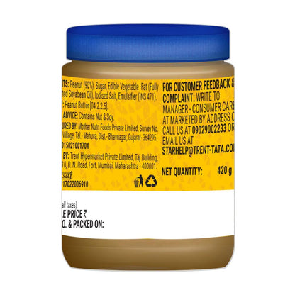 Fabsta Crunchy Peanut Butter, 420 g
