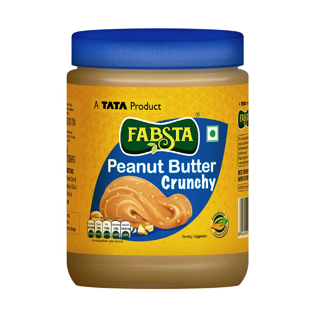 Fabsta Crunchy Peanut Butter, 420 g