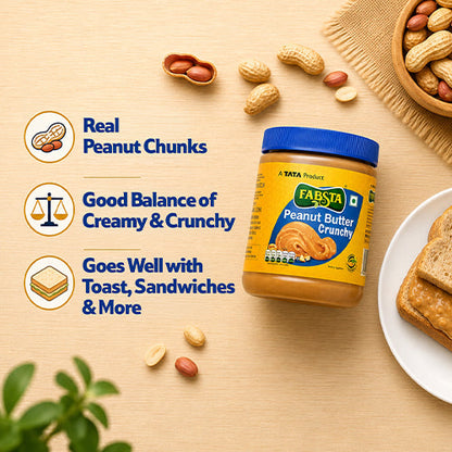 Fabsta Crunchy Peanut Butter 850 g