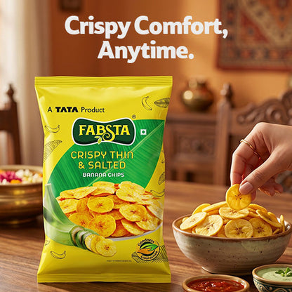 Fabsta Banana Chips Salted 170 g