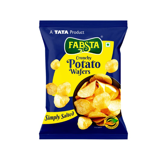 Fabsta Salted Potato Wafers, 150 g