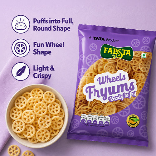 Fabsta Wheel Fryums 150 g