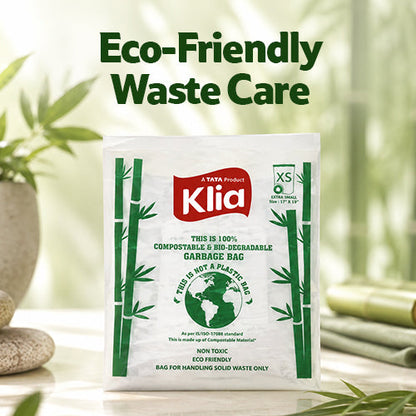 Klia Compostable Garbage Bag Extra Small