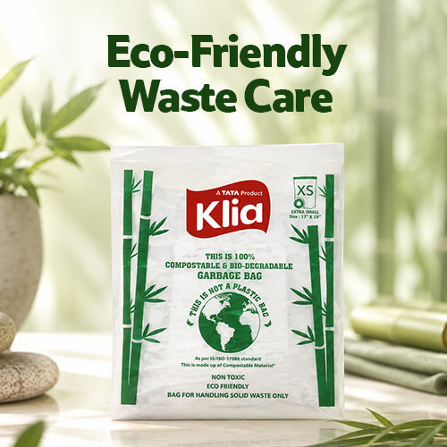 Klia Compostable Garbage Bag Extra Small