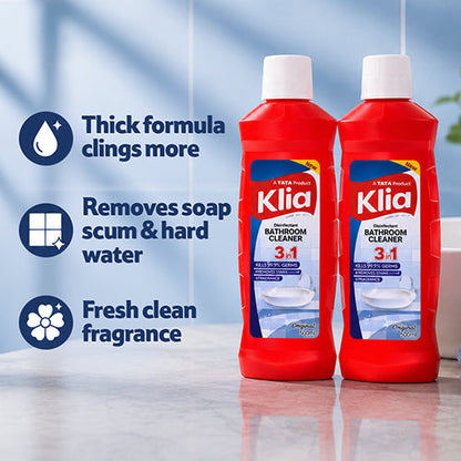 Klia Bathroom Cleaner 2x500ml