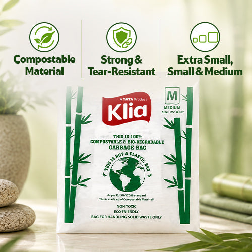 Klia Compostable Garbage Bag Medium