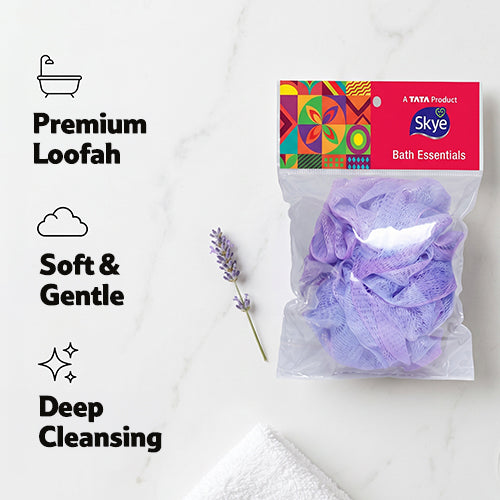 Skye Shower Loofah Dual, Pink, 40 g