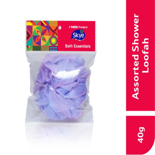 Skye Shower Loofah Dual Pink 40 gm