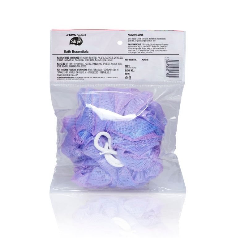 Skye Shower Loofah Dual, Pink, 40 g