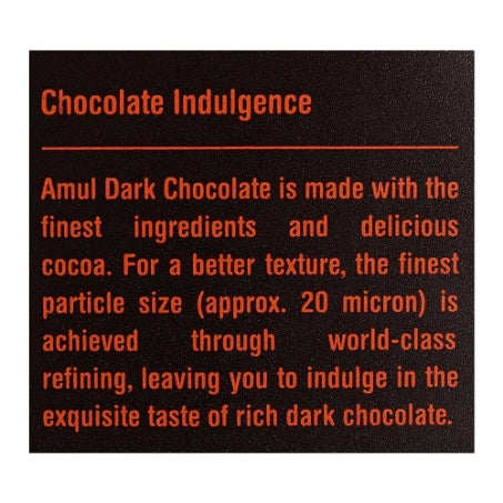 Amul Dark Chocolate 55% 150 g