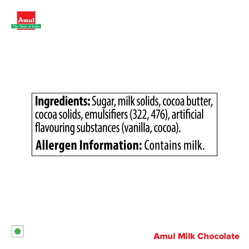 Amul Milk Chocolate 150 g