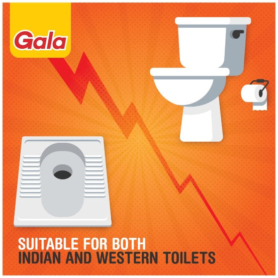Gala Double Hockey Toilet Brush 1 pc