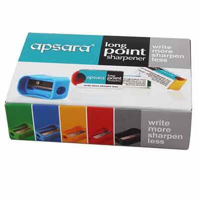Apsara Long Point Sharpner pack of 5