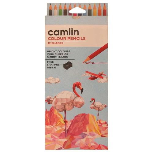 Camlin Colour Pencil Round pack of 12