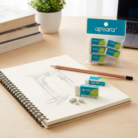 Apsara Non-Dust Eraser pack of 5