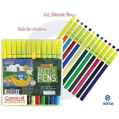 Camlin Sketch Pen pack of 12
