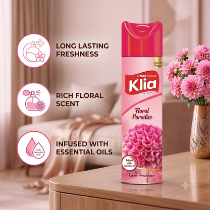 Klia Floral Paradise Air Freshener 300ml