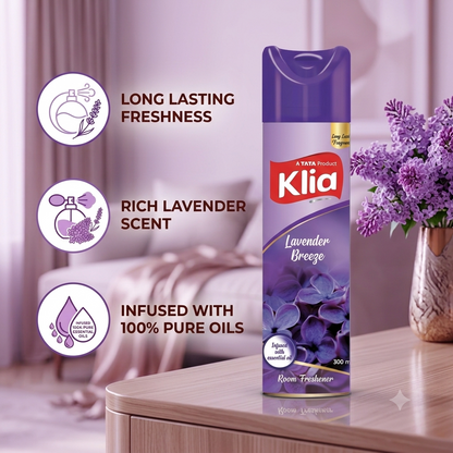 Klia Lavender Breeze Air Freshener 300ml