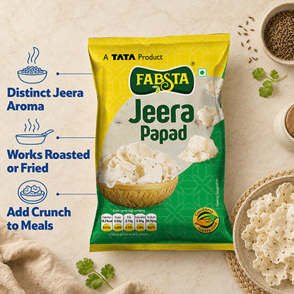 Fabsta Jeera Papad 70 g