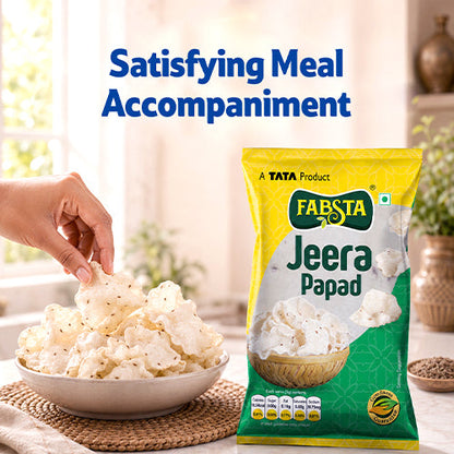 Fabsta Jeera Papad 70 g